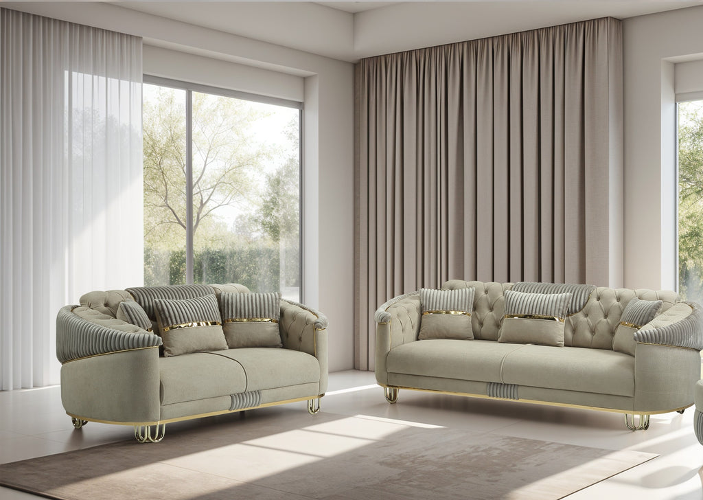 Alfa 3+2 Sofa Set- Modern Design
