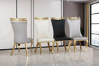 Greek Curved High Back , Sculpted-Leg , Contemporary Dining Chair