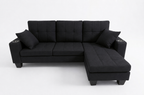 SOFIA CORNER SOFA WITH CUPHOLDER