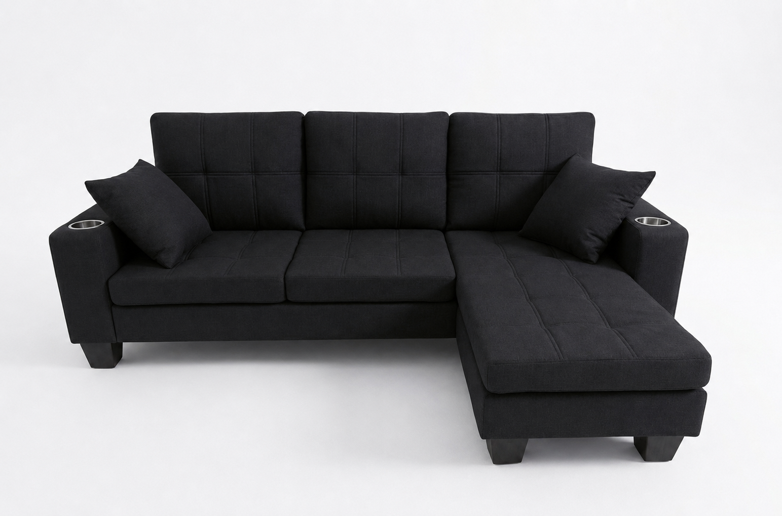SOFIA CORNER SOFA WITH CUPHOLDER