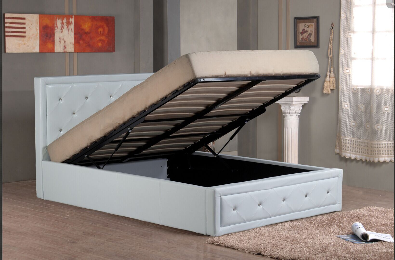 ALICE OTTOMAN STORAGE BED