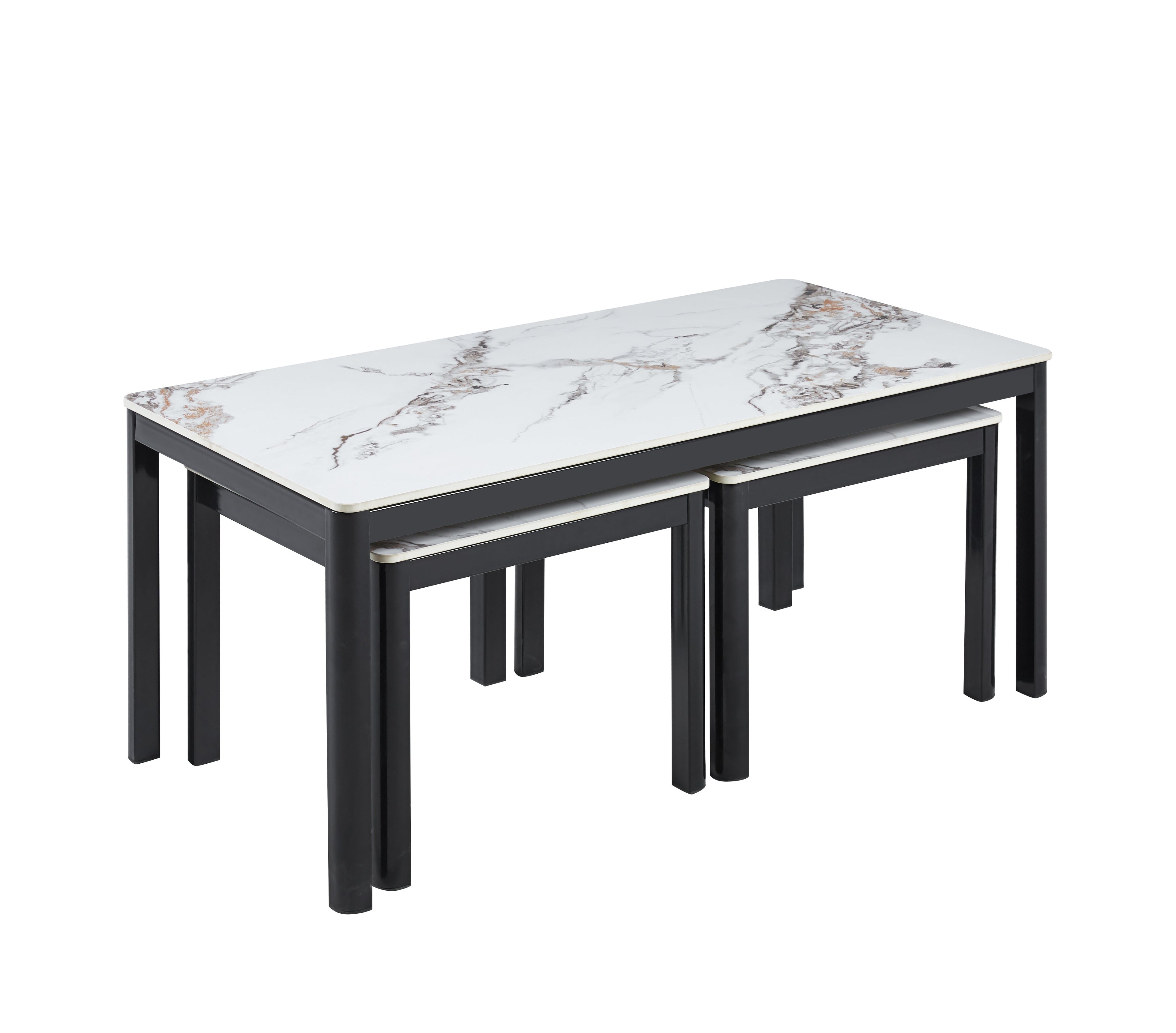 Amber Stone Table Top Range ( Coffee Table , Side Table , Nest Table)