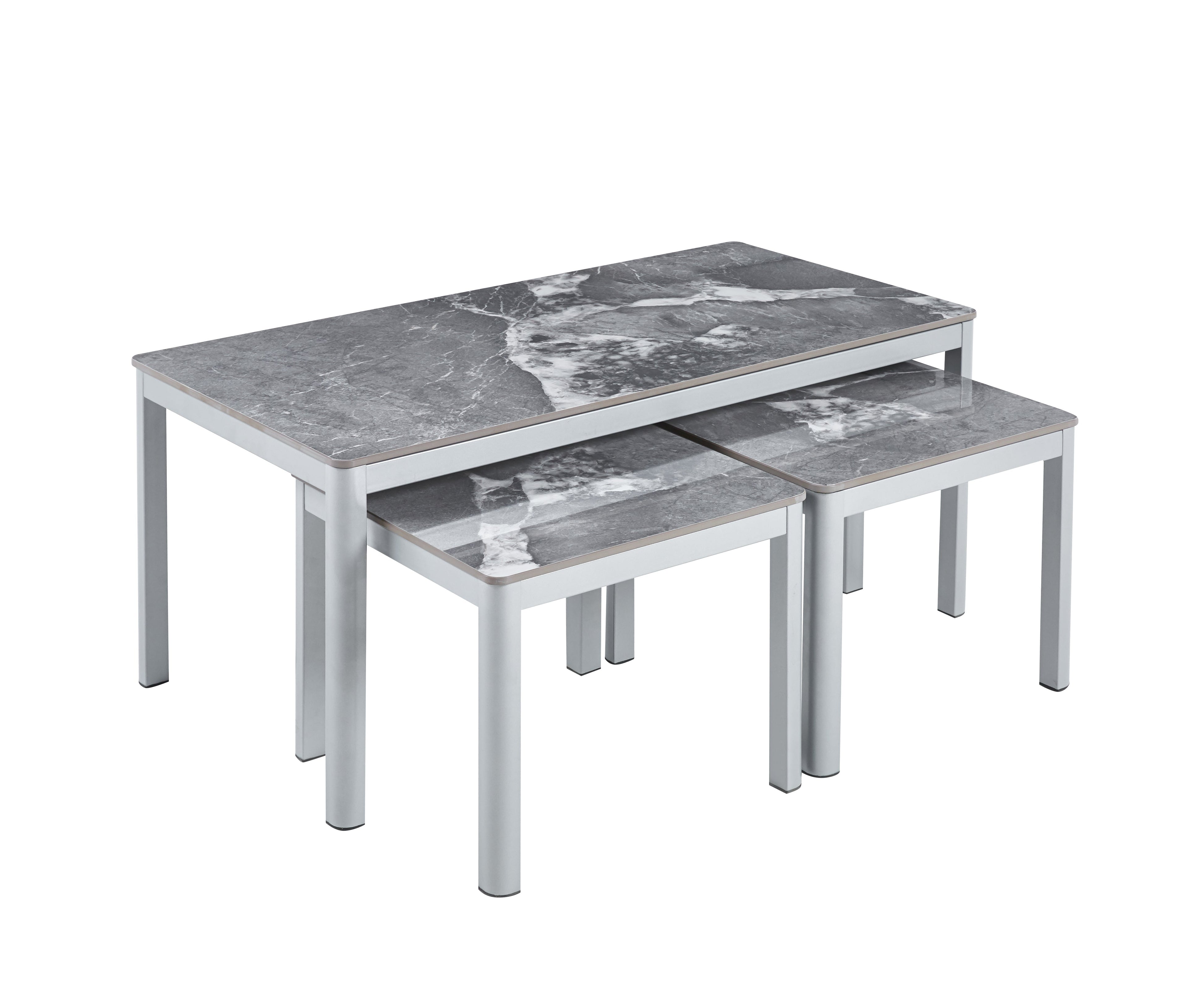 Amber Stone Table Top Range ( Coffee Table , Side Table , Nest Table)