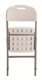 Guru Folding Table & Chairs Set – Portable Indoor/Outdoor Dining Set (White)