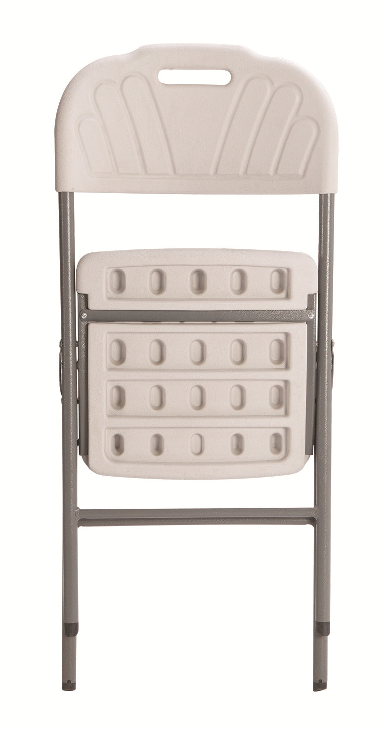 Guru Folding Table & Chairs Set – Portable Indoor/Outdoor Dining Set (White)