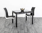 HELEN EXTENDING DINING TABLE BLACK