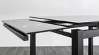 HELEN EXTENDING DINING TABLE BLACK