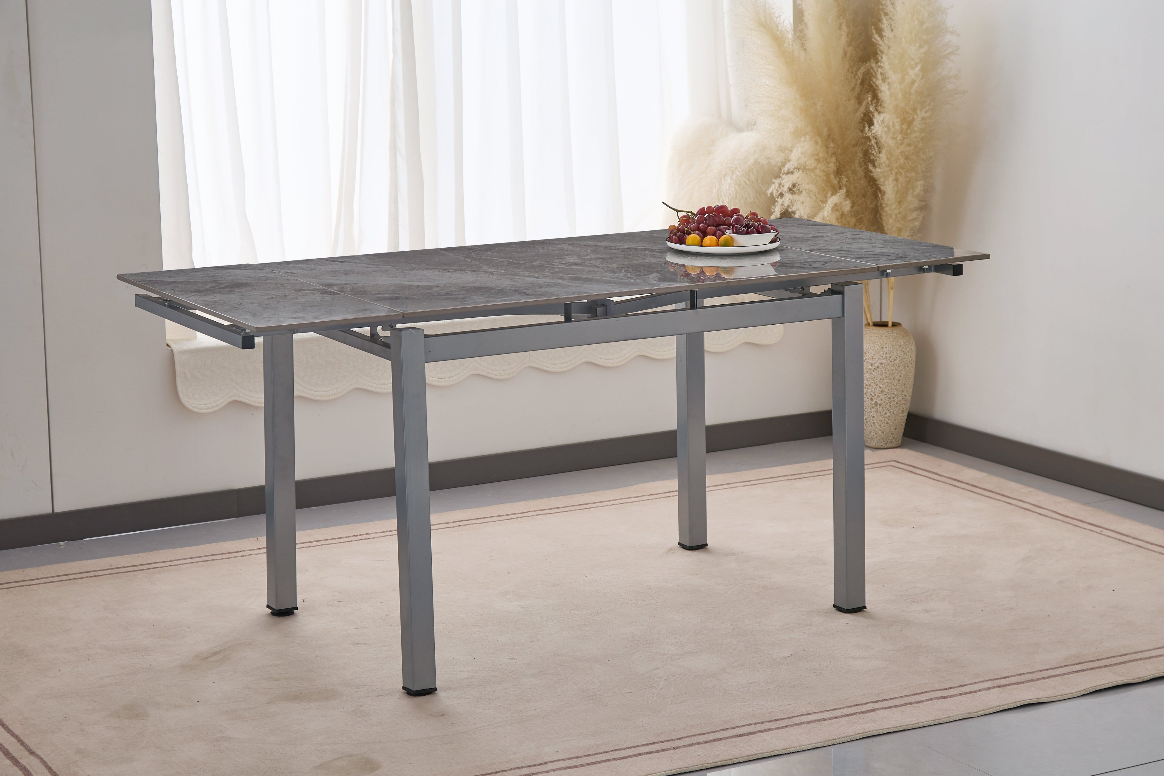 Helen Stone Extending Dining Table