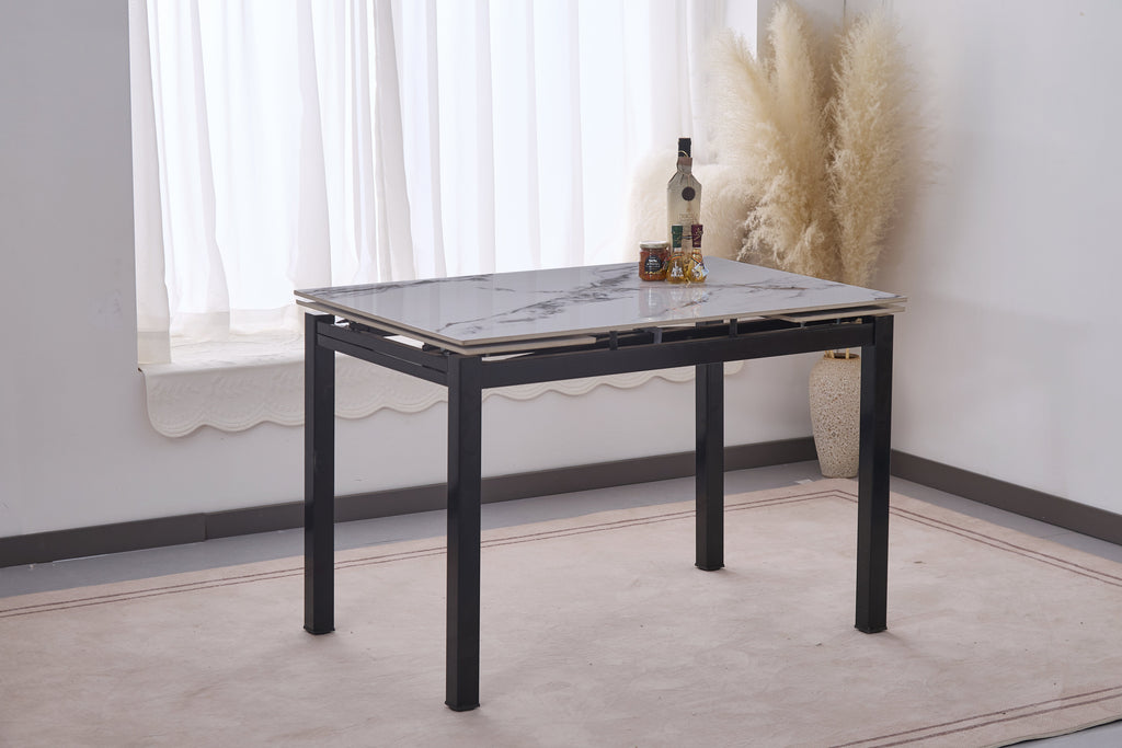Helen Stone Extending Dining Table