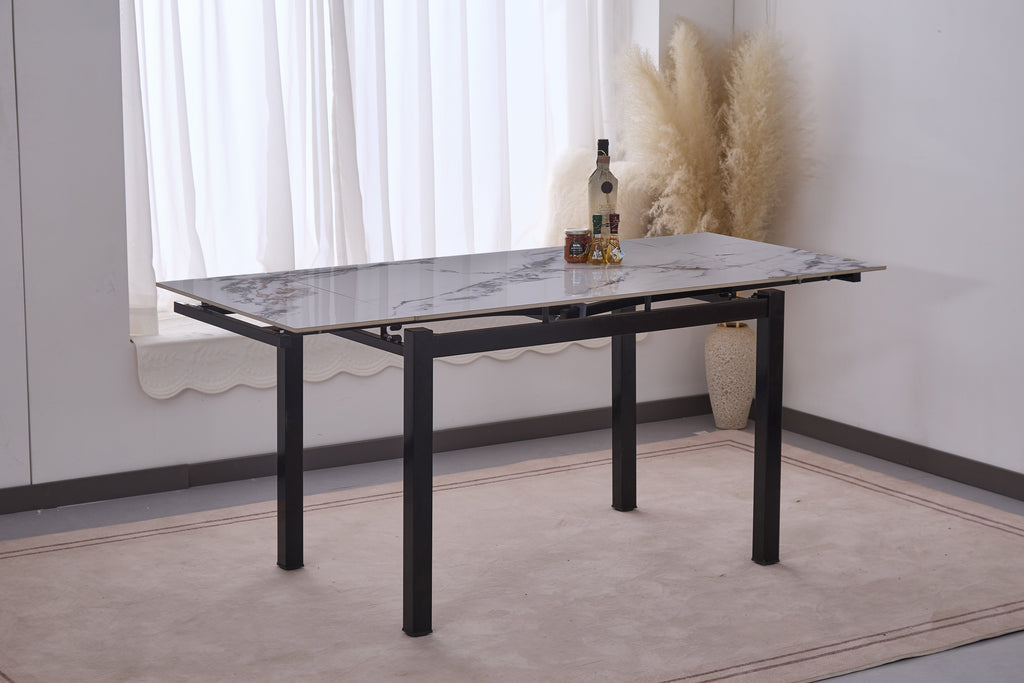 Helen Stone Extending Dining Table