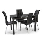 HELEN EXTENDING DINING TABLE BLACK
