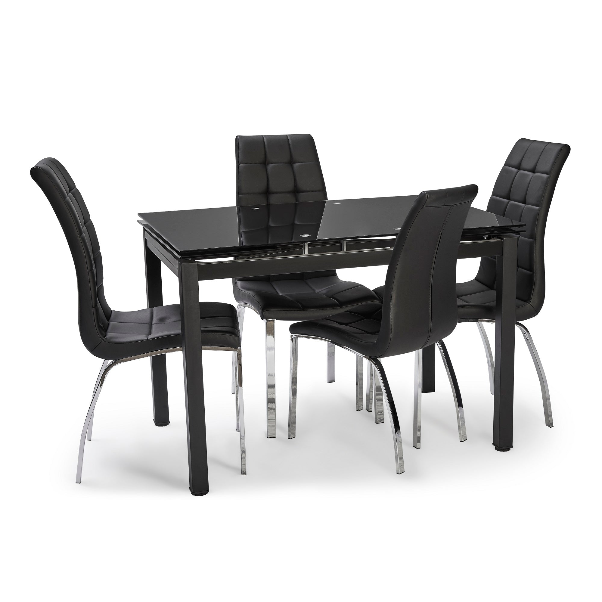 HELEN EXTENDING DINING TABLE BLACK