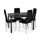 HELEN EXTENDING DINING TABLE BLACK