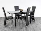 HELEN EXTENDING DINING TABLE BLACK