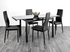 HELEN EXTENDING DINING TABLE BLACK