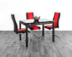 HELEN EXTENDING DINING TABLE BLACK