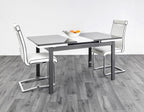 HUSTY GLASS DINING TABLE
