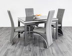 HUSTY GLASS DINING TABLE