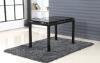 HELEN EXTENDING DINING TABLE BLACK