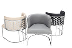 Palm Tub Chair Pu Leather Armchair