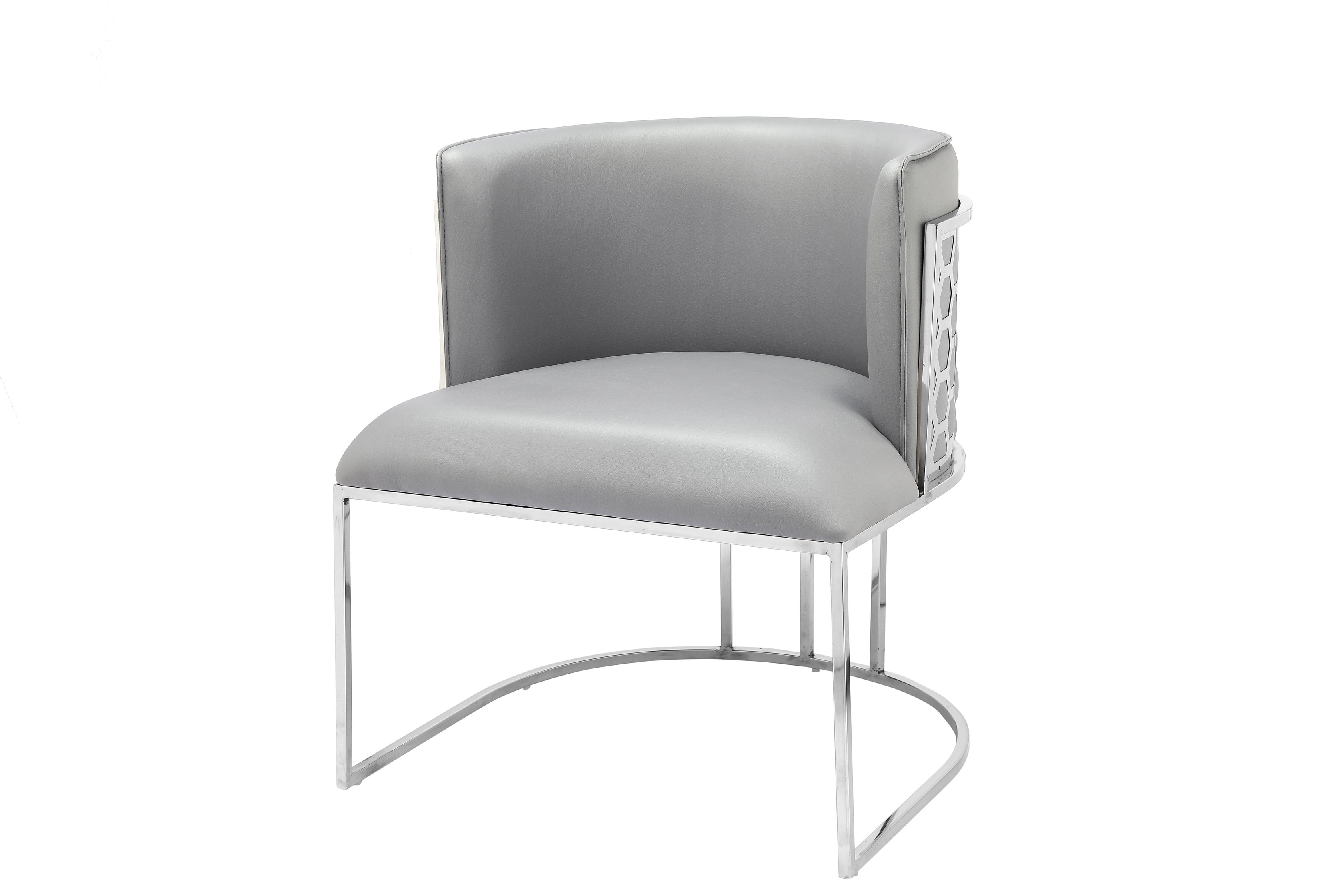 Palm Tub Chair Pu Leather Armchair
