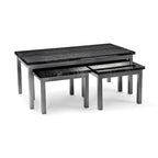 LUCY 2+1 COFFEE TABLE WITH 2X SIDE TABLE