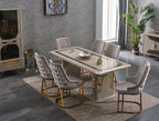 MILANO DINING TABLE BEIGE
