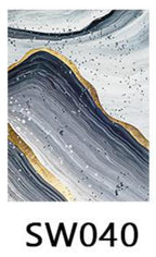 PVC Marble Sheets 3D Printed Wall Panels (1Pc)