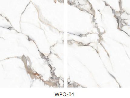 PVC Marble Sheets 3D Printed Wall Panels (1Pc)
