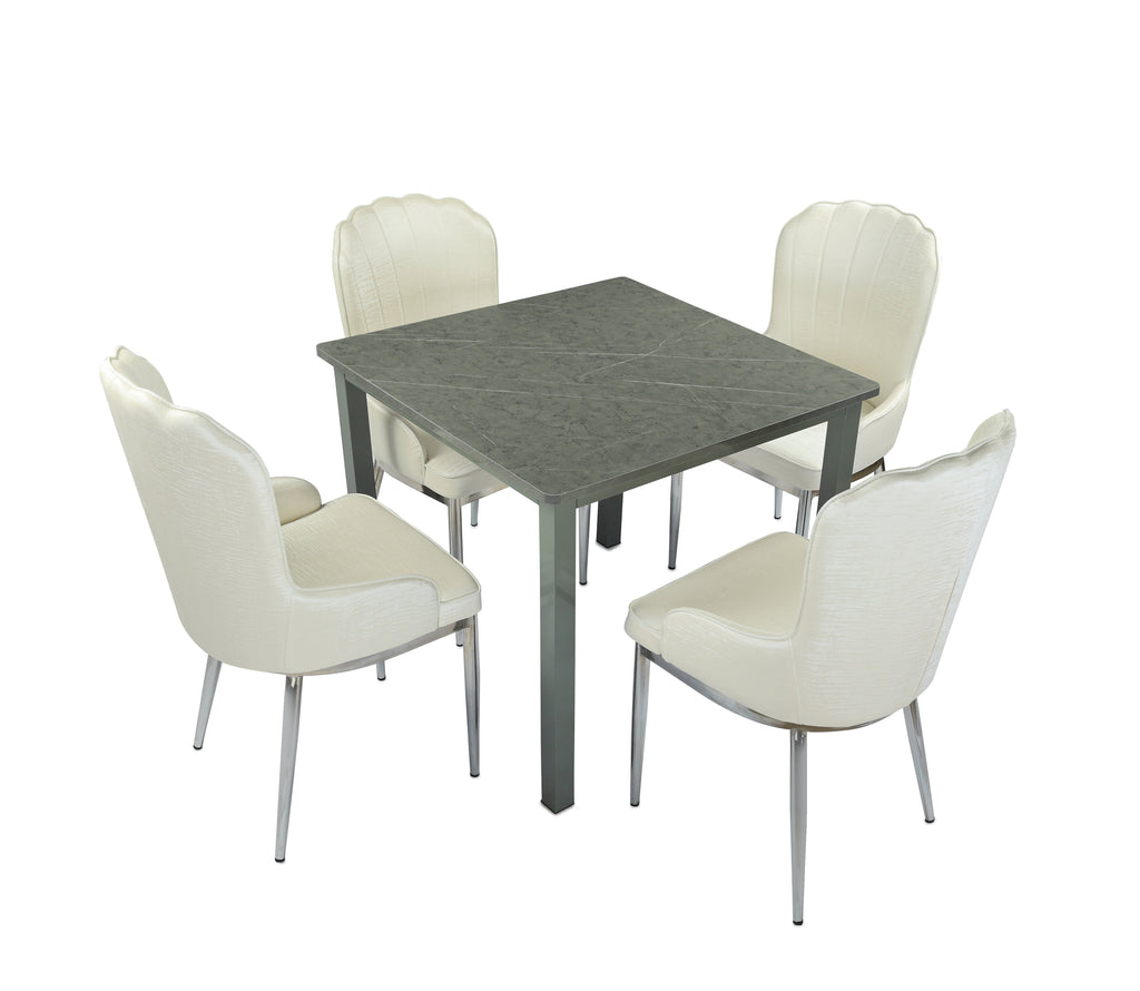 Lucy New MDF Coffee Table with 2 Side Tables - Modern Nesting Coffee Table Set