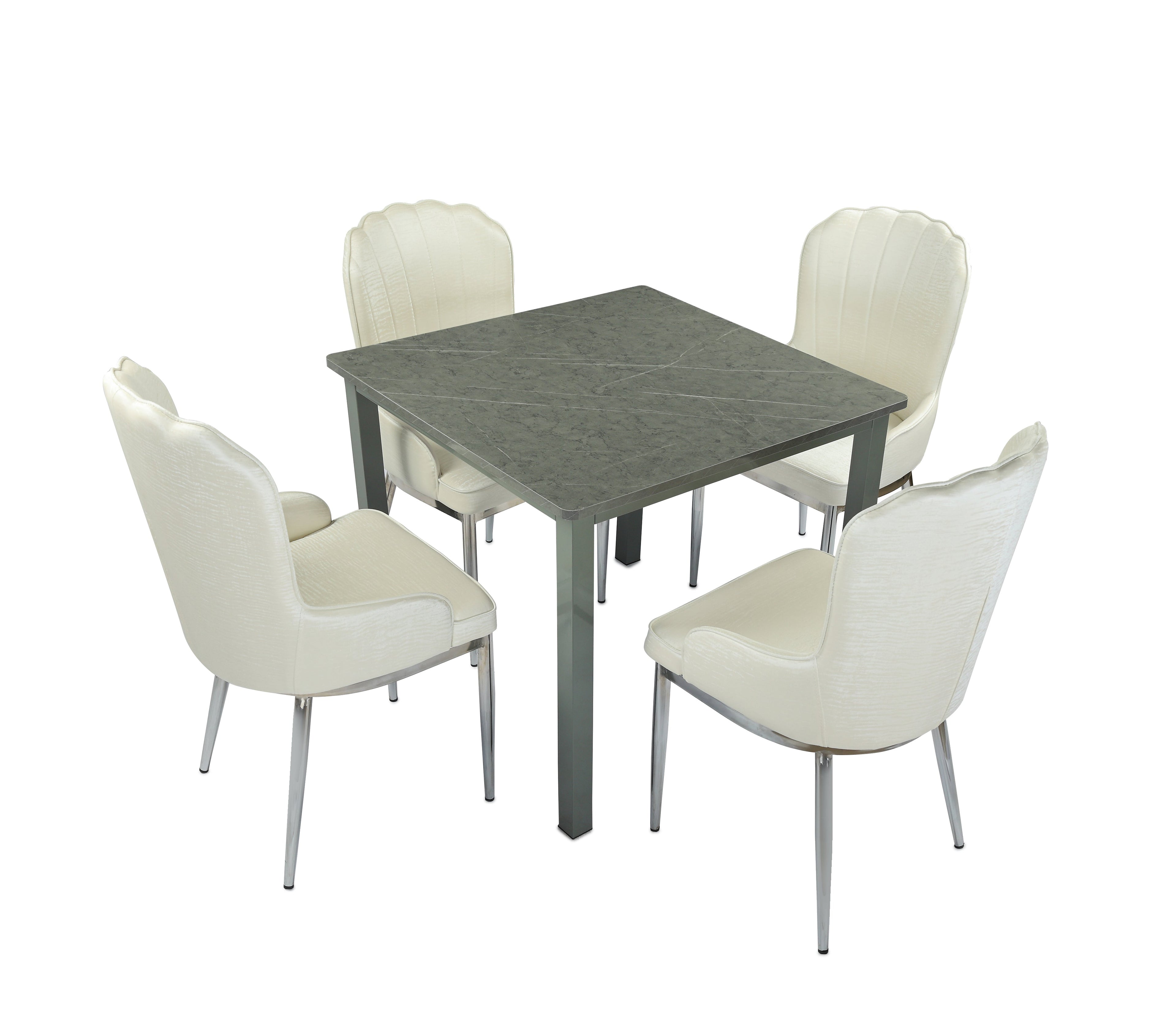 Lucy New MDF Coffee Table with 2 Side Tables - Modern Nesting Coffee Table Set