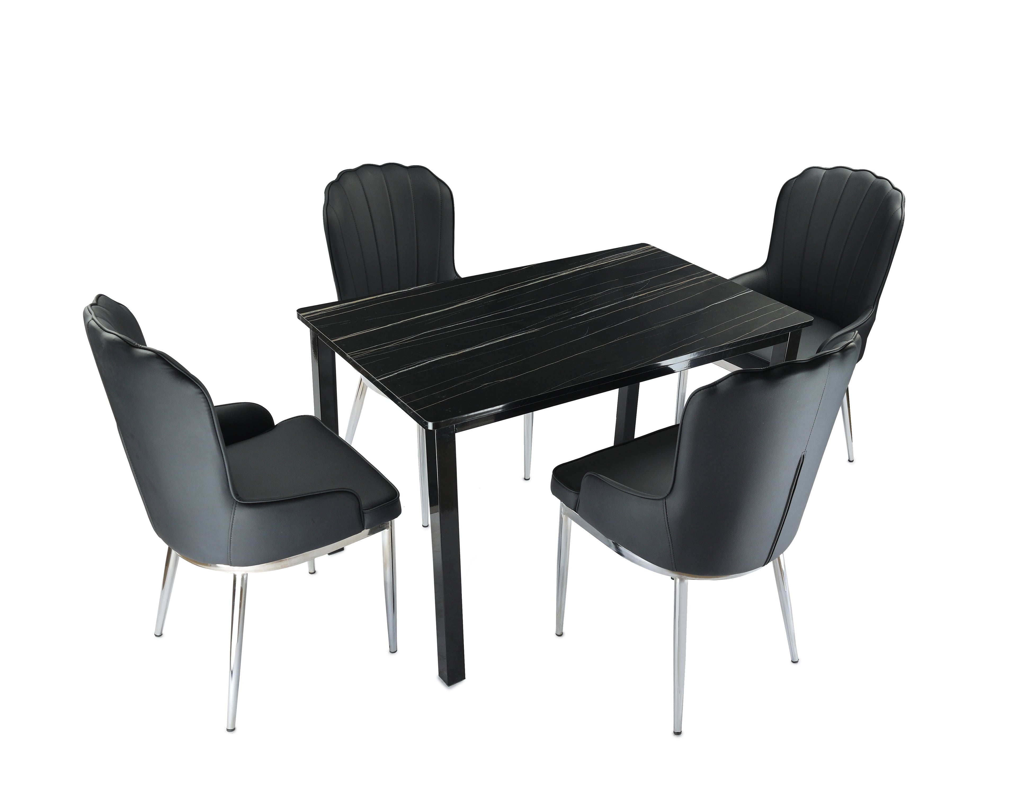 Lucy New MDF Coffee Table with 2 Side Tables - Modern Nesting Coffee Table Set