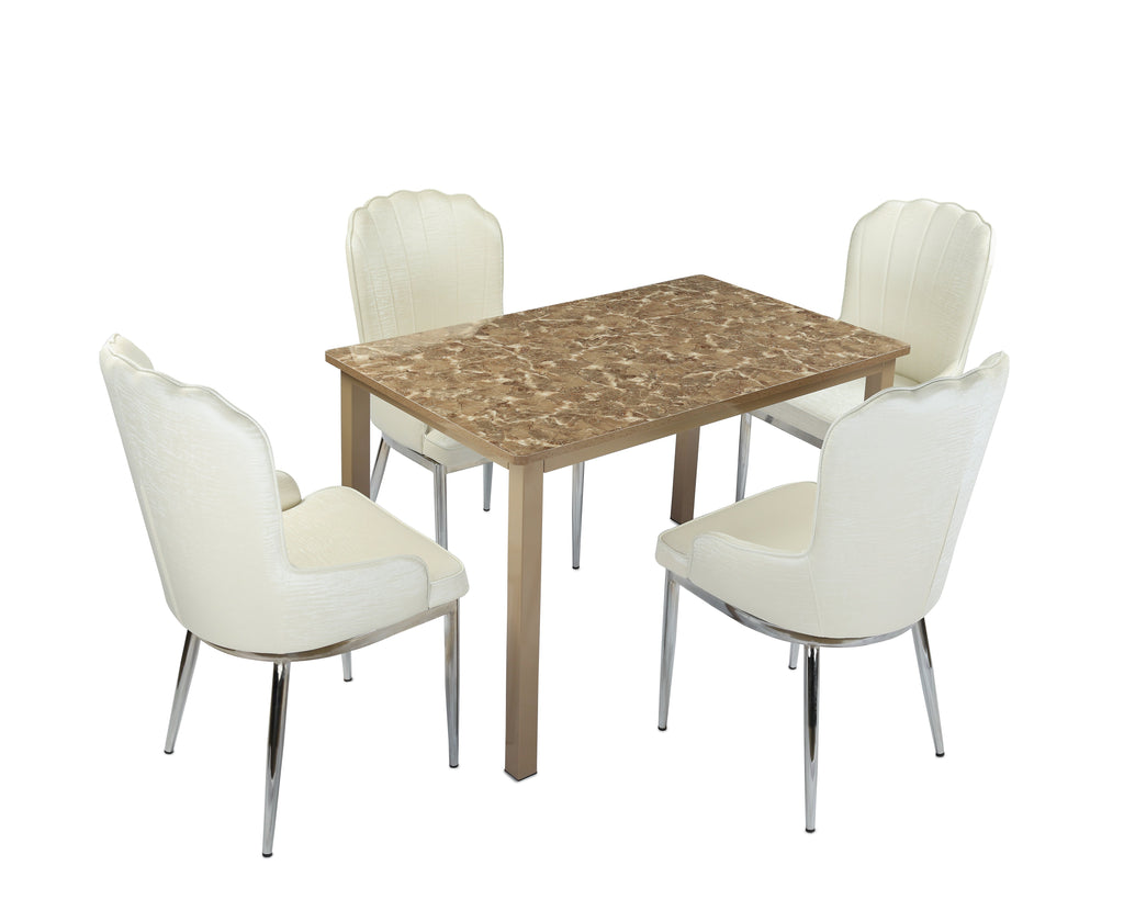 Lucy New MDF Coffee Table with 2 Side Tables - Modern Nesting Coffee Table Set
