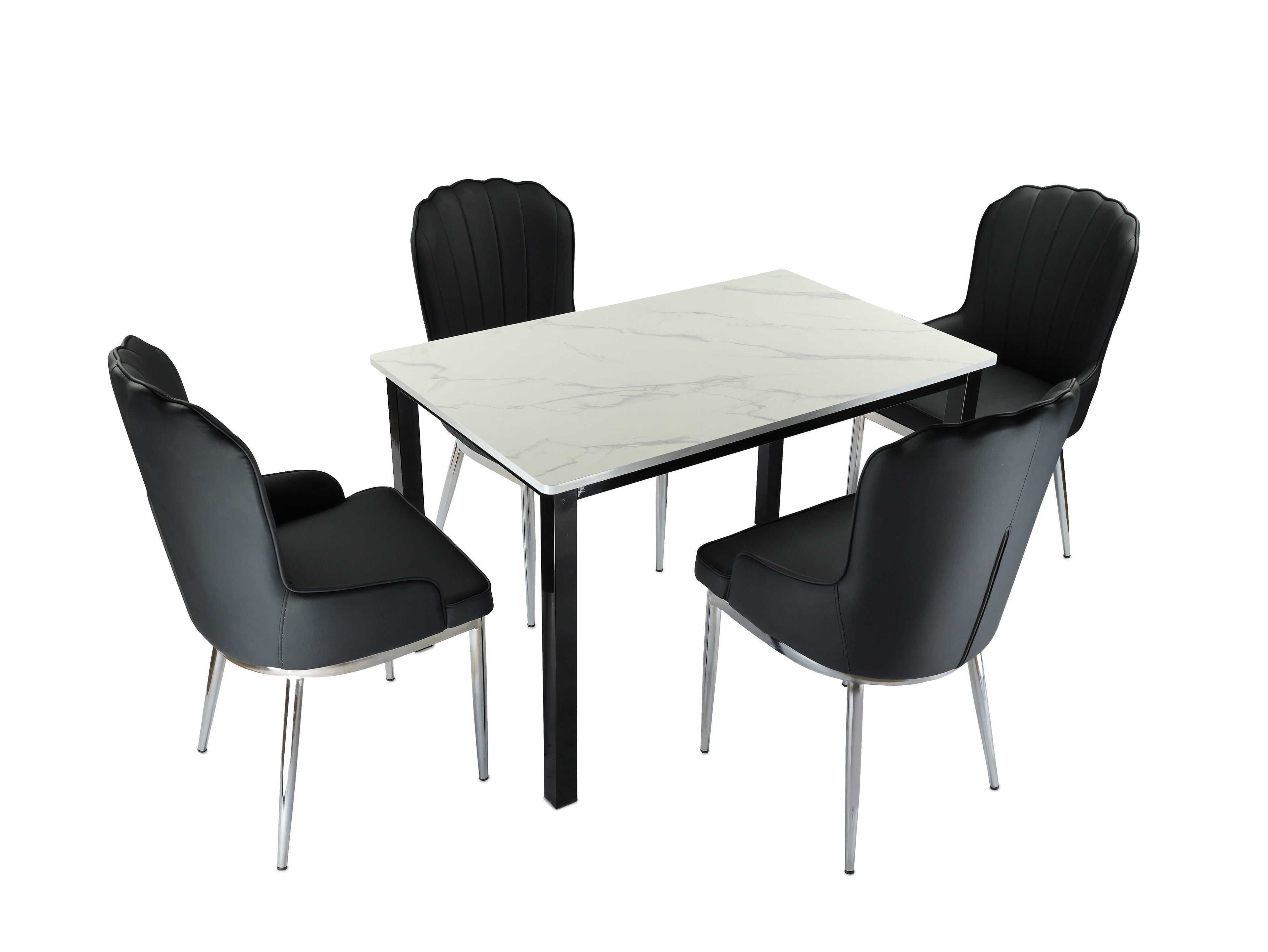 Lucy New MDF Coffee Table with 2 Side Tables - Modern Nesting Coffee Table Set