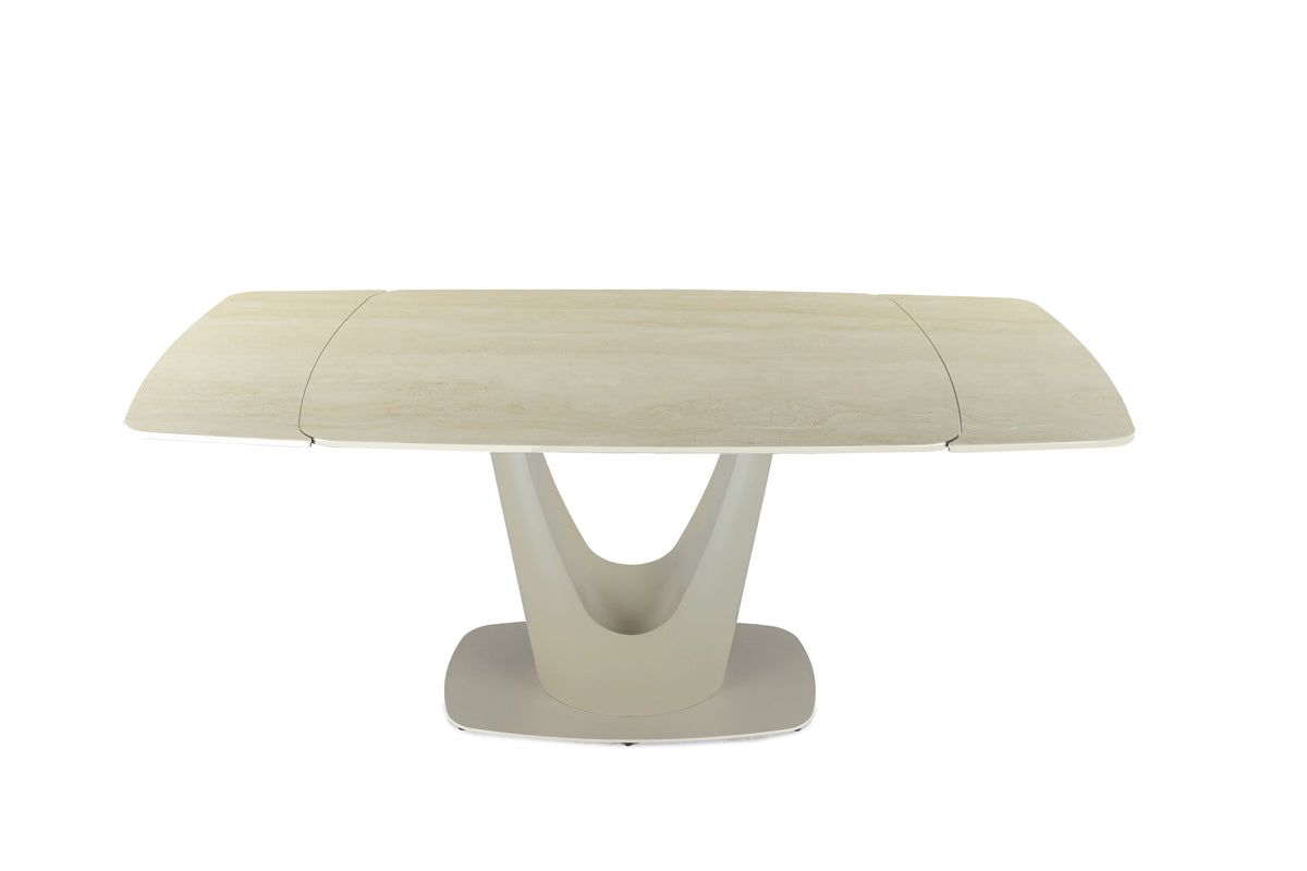 Tina Extending Beige Dining Table