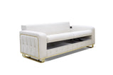 Berlin Sofa With Storage And Free Cushions 3+2 Seater With Optional Gold Or Silver Frame