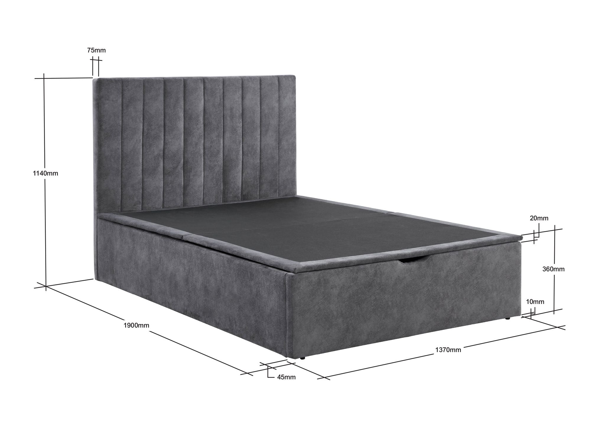 Maya Ottoman Storage Bed