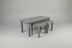 Lucy New MDF Coffee Table with 2 Side Tables - Modern Nesting Coffee Table Set