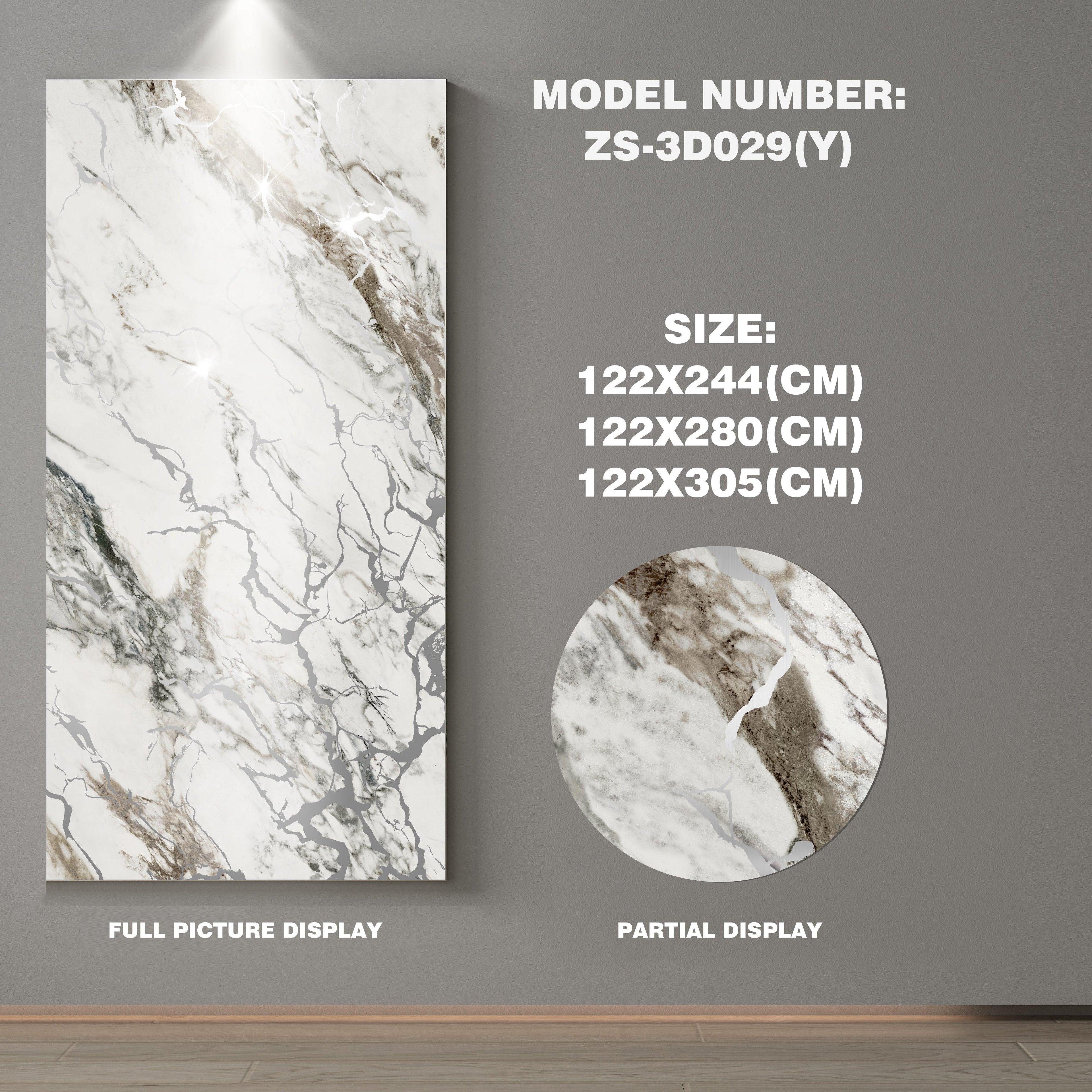 Luxury Art Glass- Acrylic PVC Decorative Wall Panel ( 1Pc)