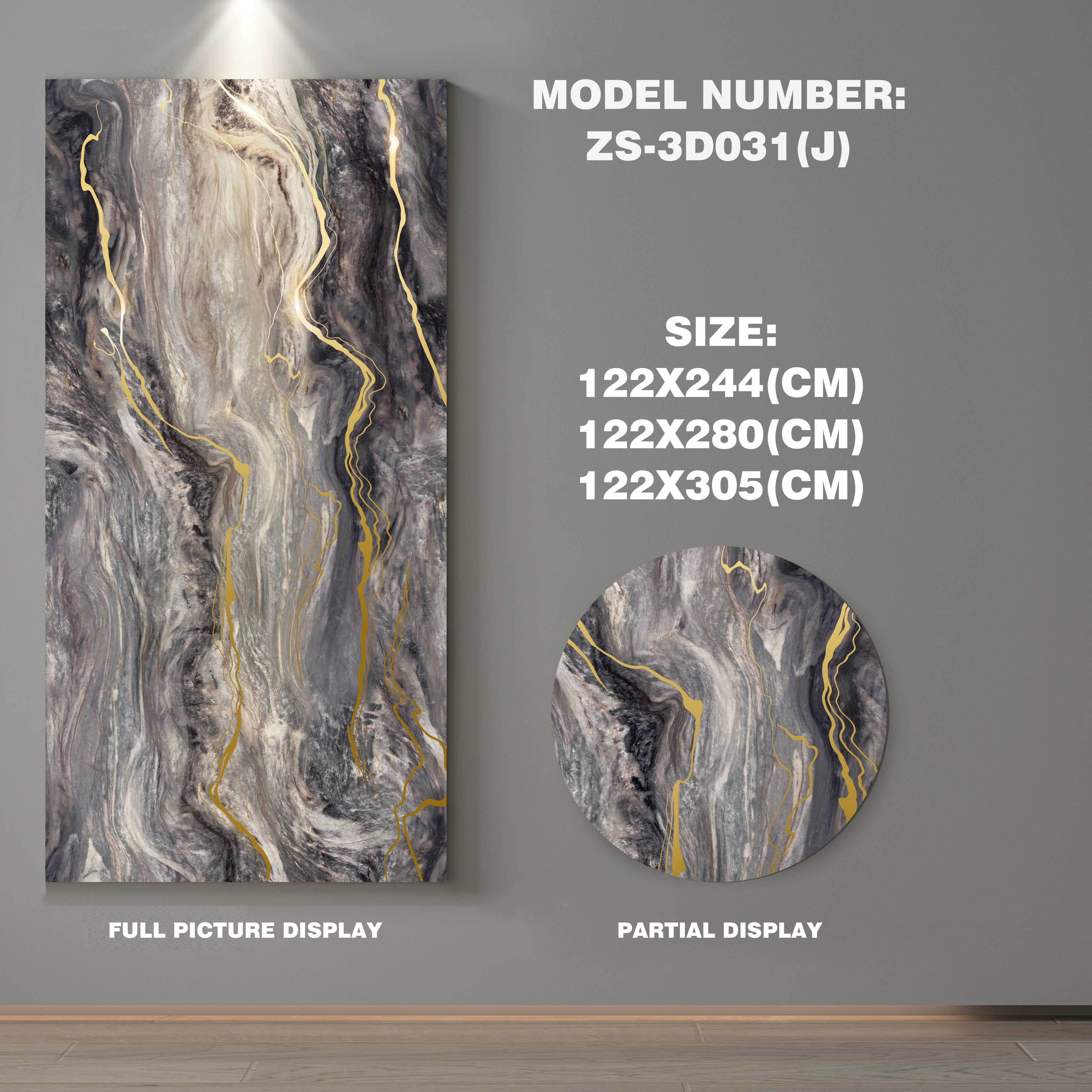 Luxury Art Glass- Acrylic PVC Decorative Wall Panel ( 1Pc)