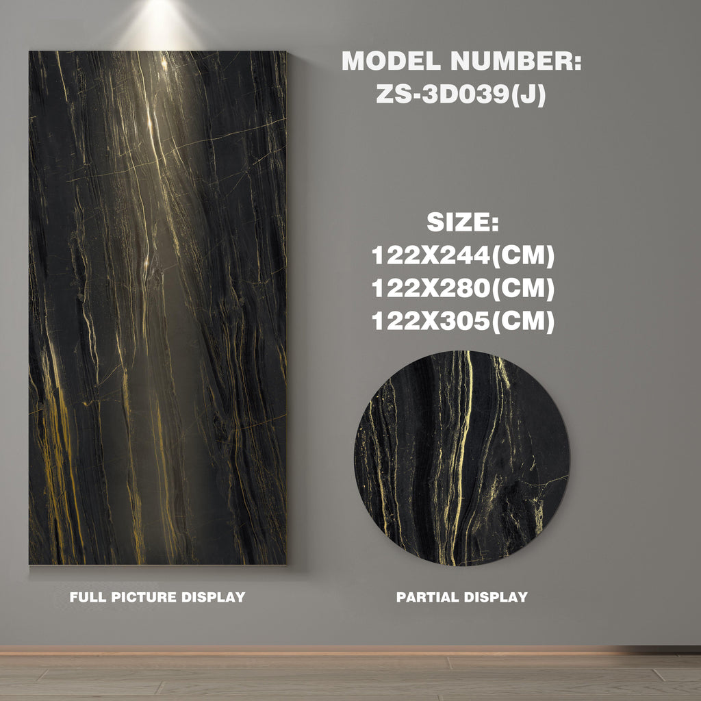 Luxury Art Glass- Acrylic PVC Decorative Wall Panel ( 1Pc)