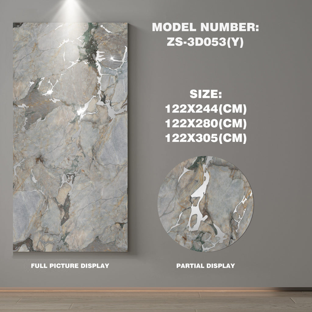 Luxury Art Glass- Acrylic PVC Decorative Wall Panel ( 1Pc)