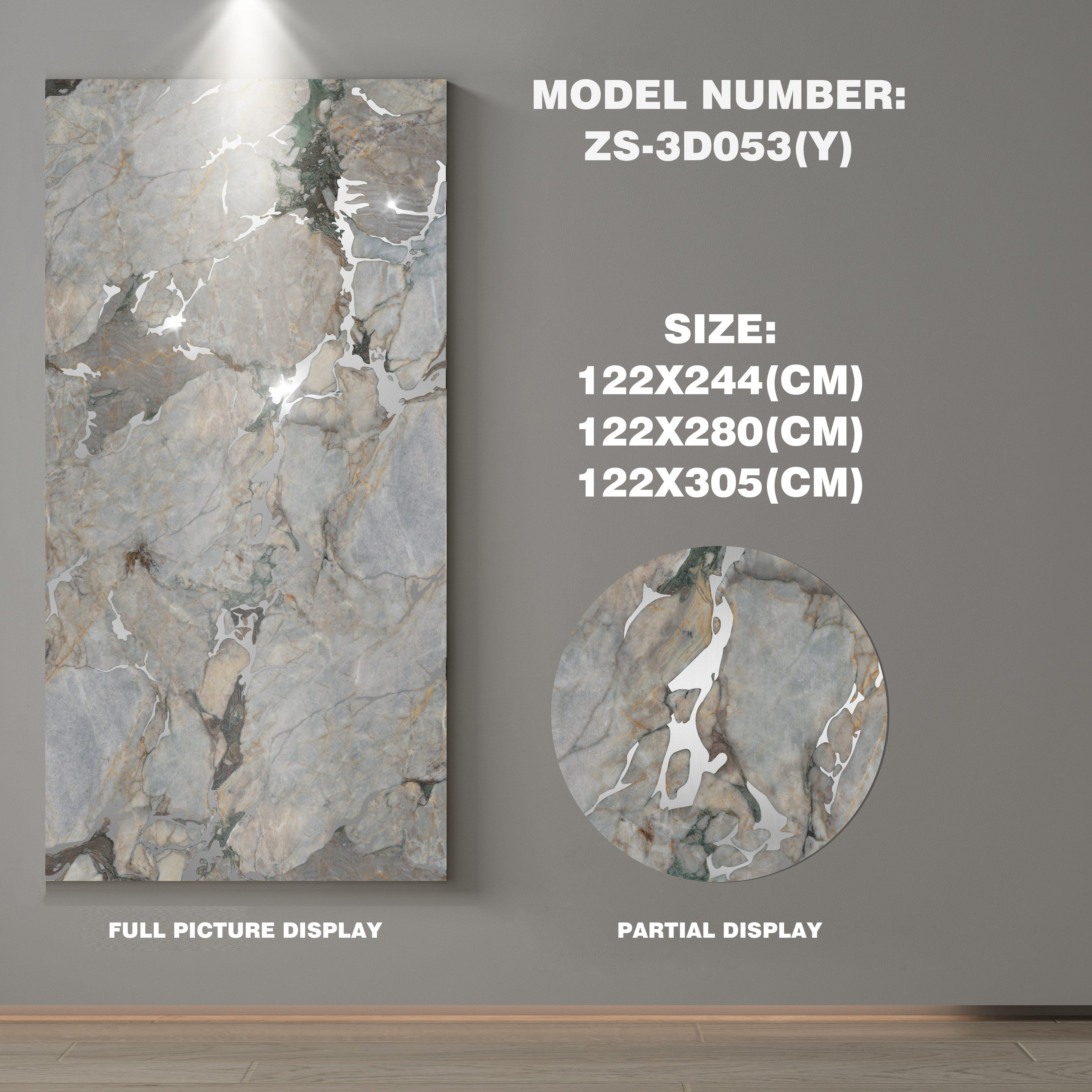 Luxury Art Glass- Acrylic PVC Decorative Wall Panel ( 1Pc)
