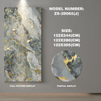 Luxury Art Glass- Acrylic PVC Decorative Wall Panel ( 1Pc)