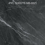 PVC Marble Sheets 3D Printed Wall Panels (1Pc)