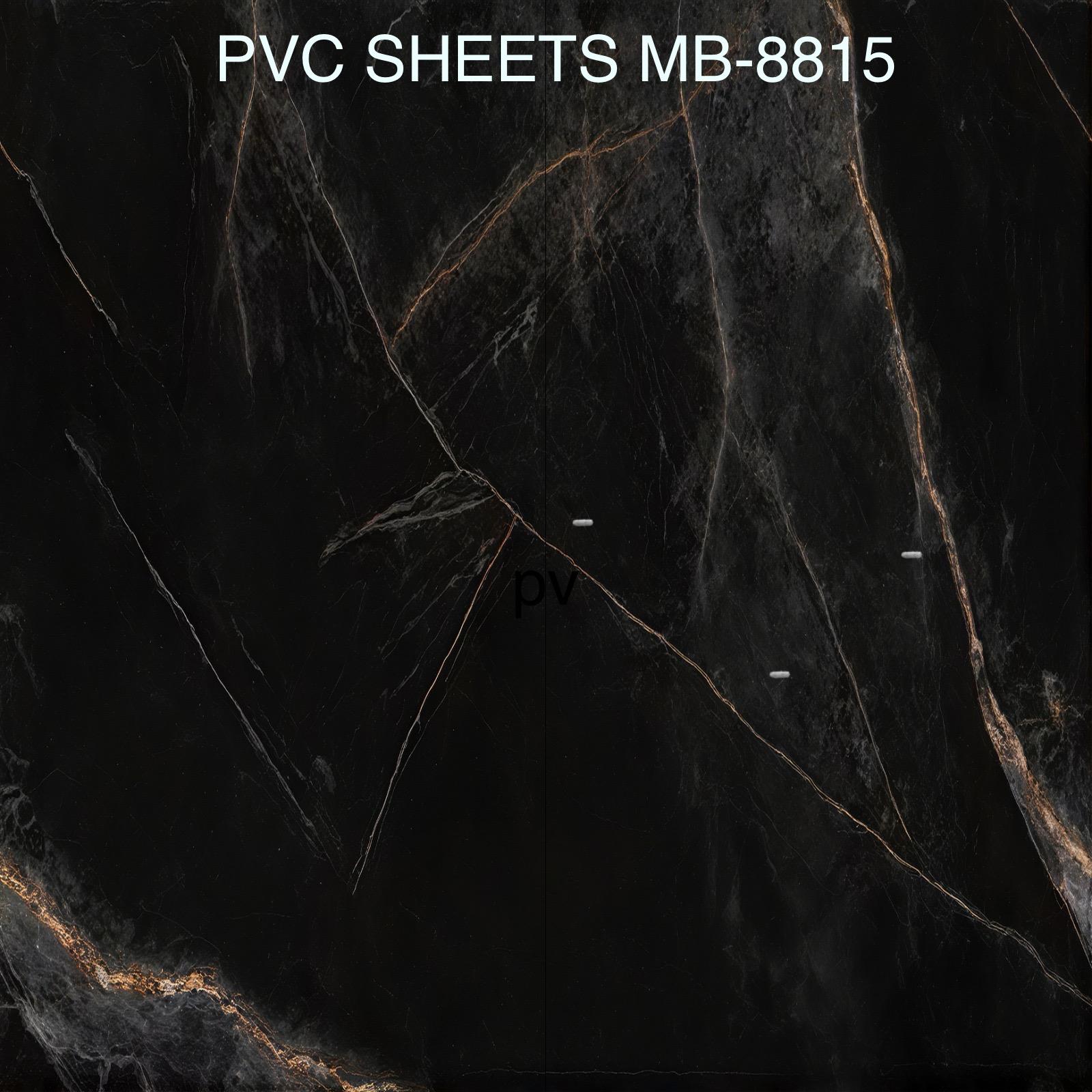 PVC Marble Sheets 3D Printed Wall Panels (1Pc)