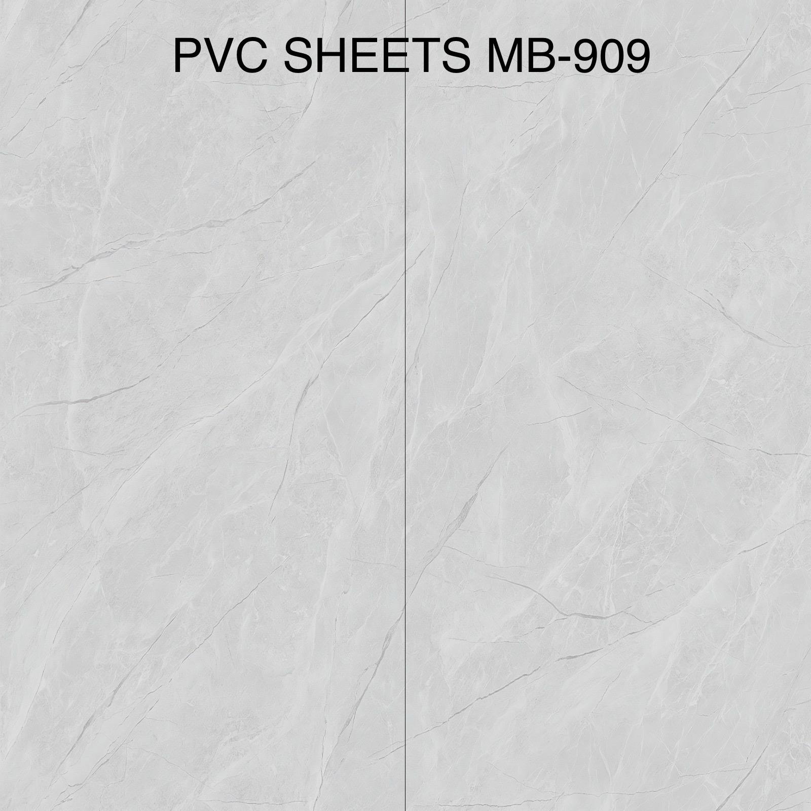 PVC Marble Sheets 3D Printed Wall Panels (1Pc)
