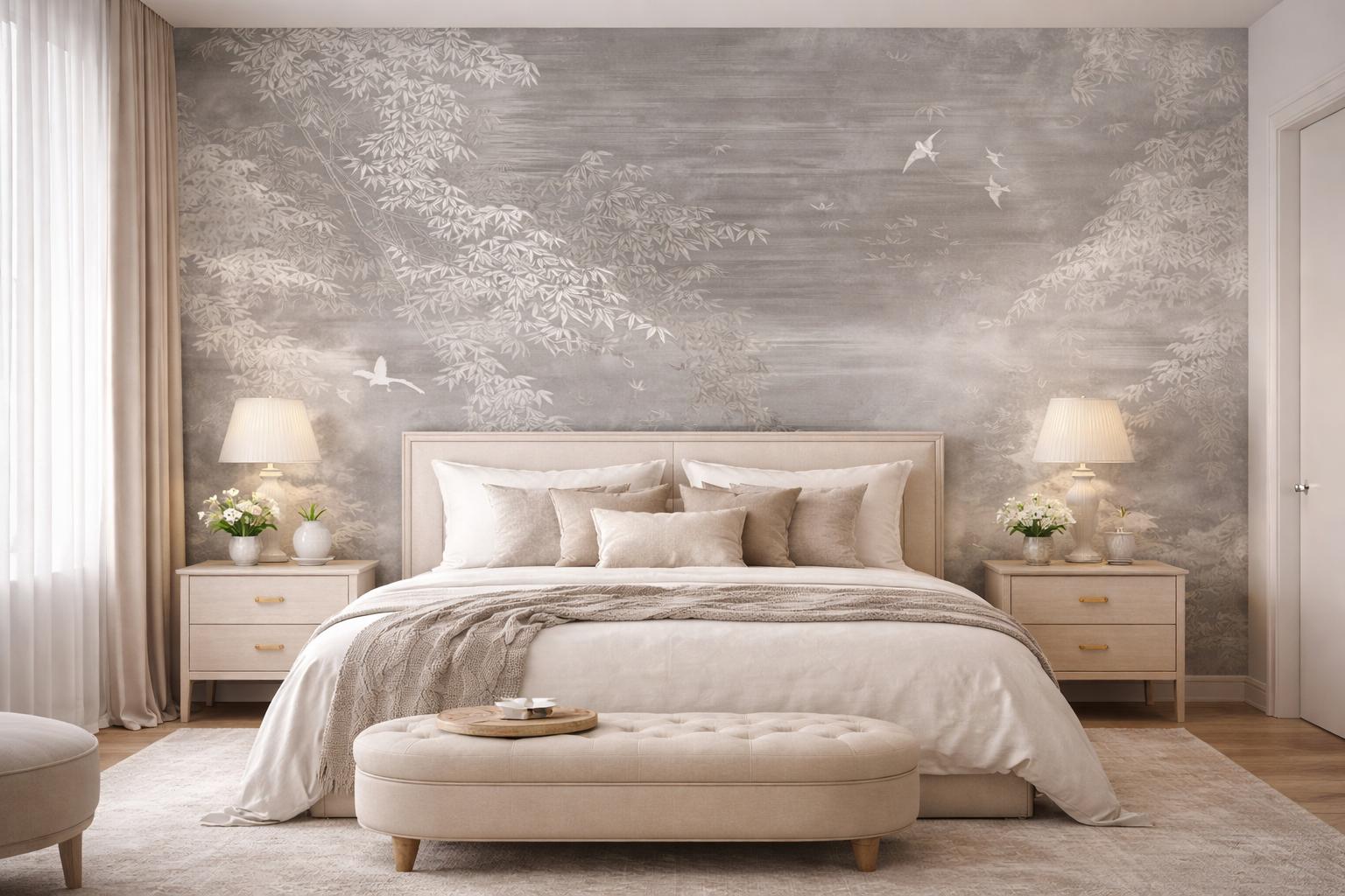 Luxury Leather Art PVC Wall Sheet Decorative Wall Panel ( 1 Complete Design of 2pc )