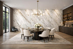 PVC Marble Sheets 3D Printed Wall Panels (1Pc)