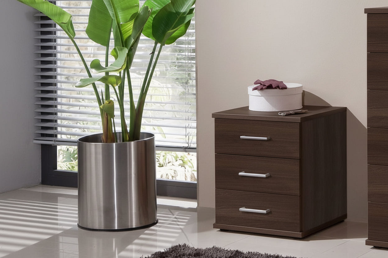 Hugo Chest (3+3) Drawer &  Bedside ( 3 Drawer )